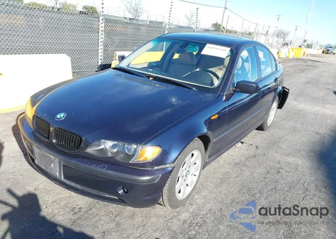 2005 BMW 325I z USA, uszkodzony, nr VIN WBAAZ33445KW76891